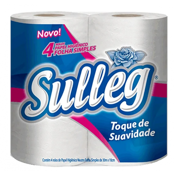 Papel Higi&ecirc;nico Folha Simples