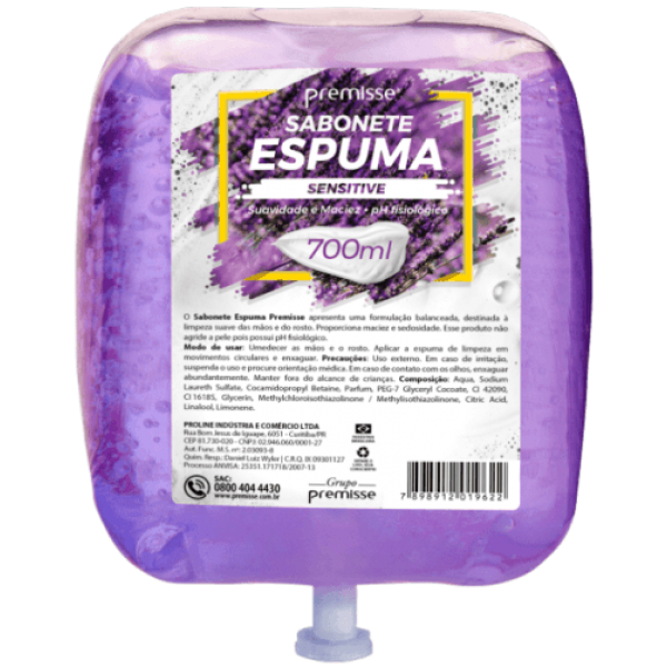 Sabonete Espuma Premisse (Sensitive) 700ml