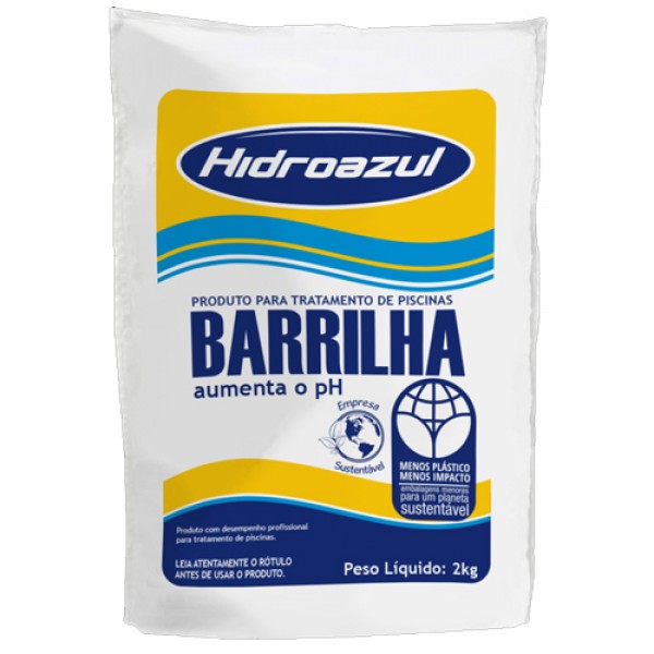 Barrilha 2kg Hidroazul