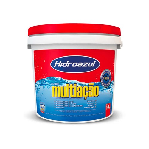 Cloro Multiação Hidroazul Balde 10kg